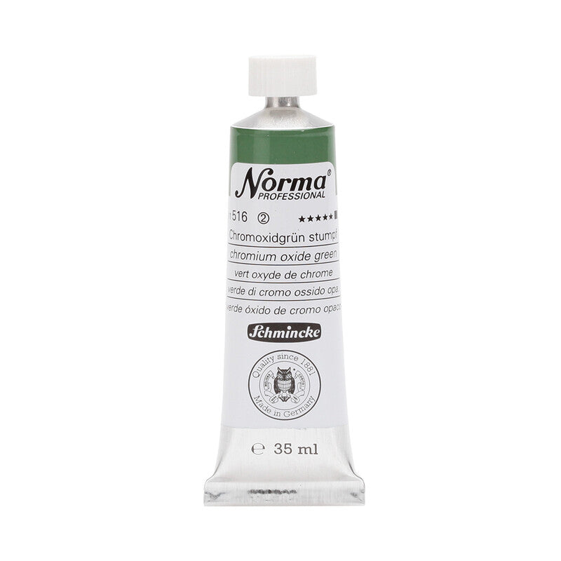 Culori de ulei Schmincke Norma Professional 35 ml – 516 Verde oxid de crom