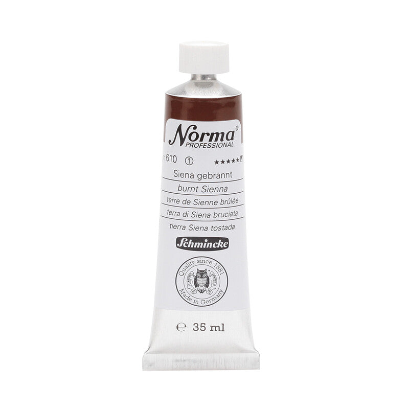 Culori de ulei Schmincke Norma Professional 35 ml – 610 Sienă arsă