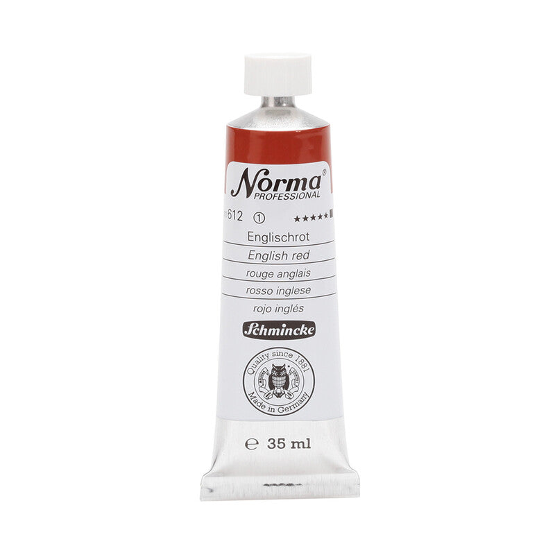 Culori de ulei Schmincke Norma Professional 35 ml – 612 Roșu englezesc