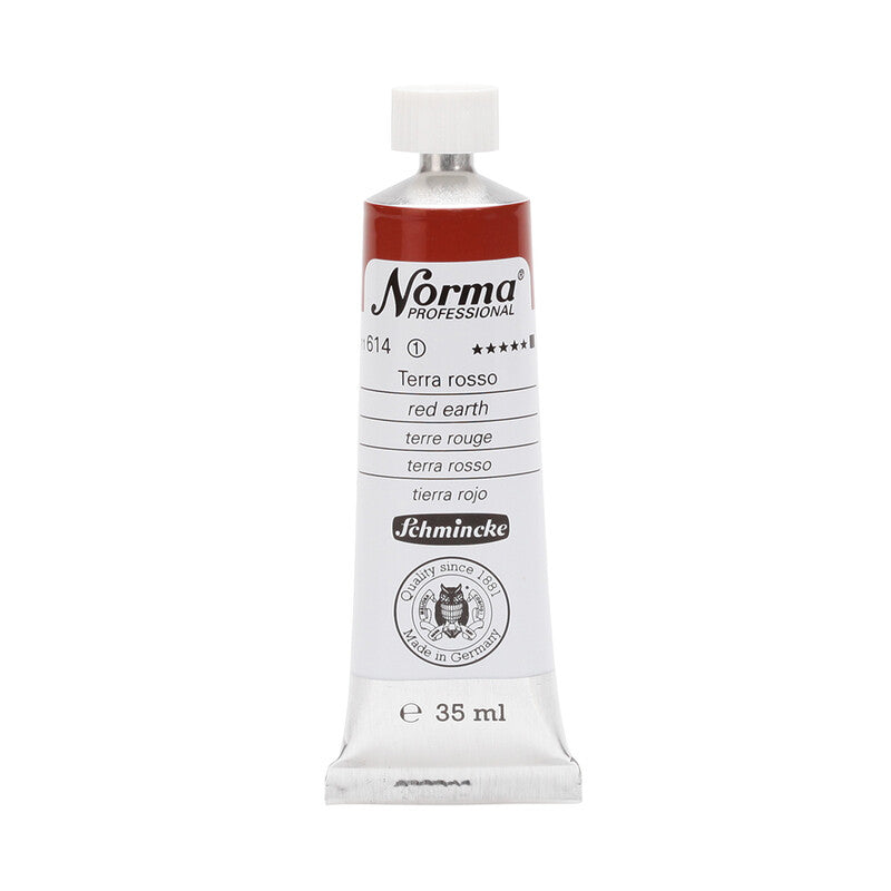 Culori de ulei Schmincke Norma Professional 35 ml – 614 Pământ roșu