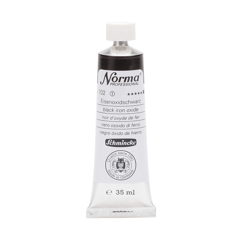 Culori de ulei Schmincke Norma Professional 35 ml – 702 Oxid negru de fier