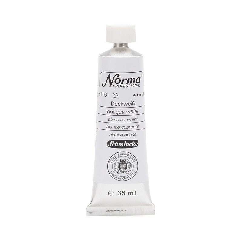 Culori de ulei Schmincke Norma Professional 35 ml – 116 Alb opac
