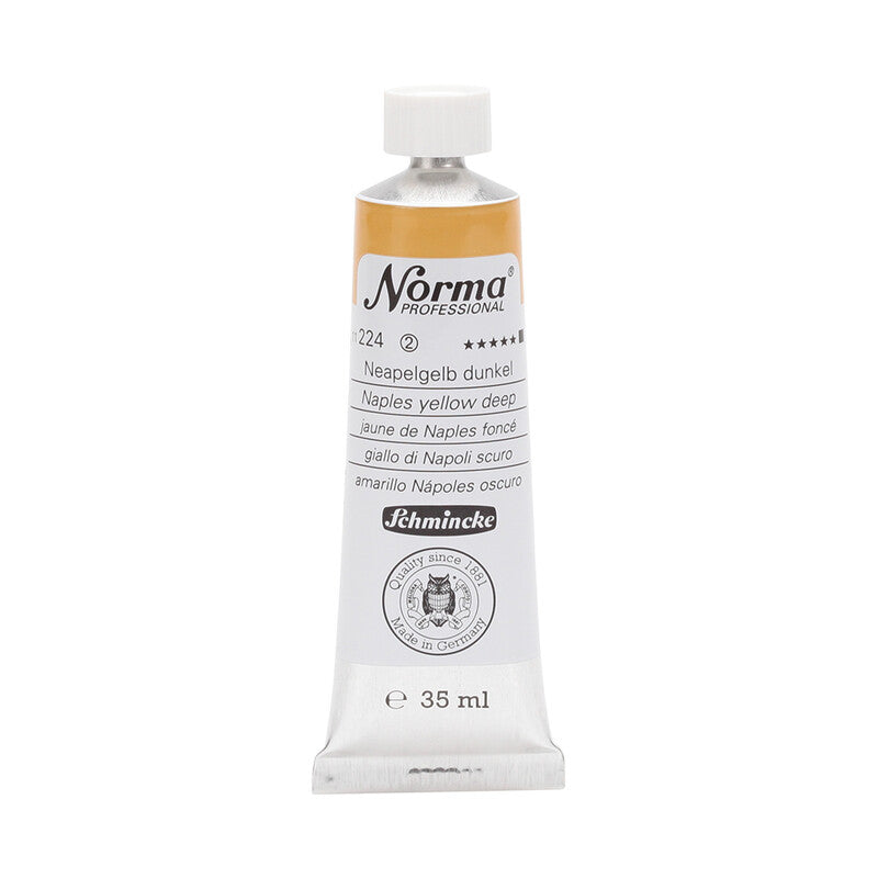 Culori de ulei Schmincke Norma Professional 35 ml – 224 Galben de Neapole închis