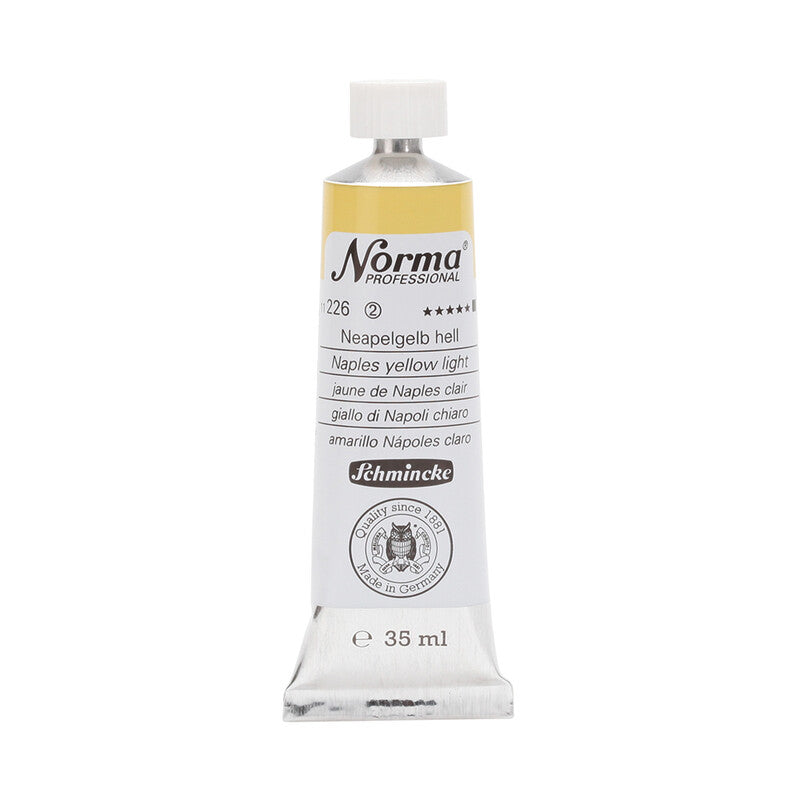 Culori de ulei Schmincke Norma Professional 35 ml – 226 Galben de Neapole deschis