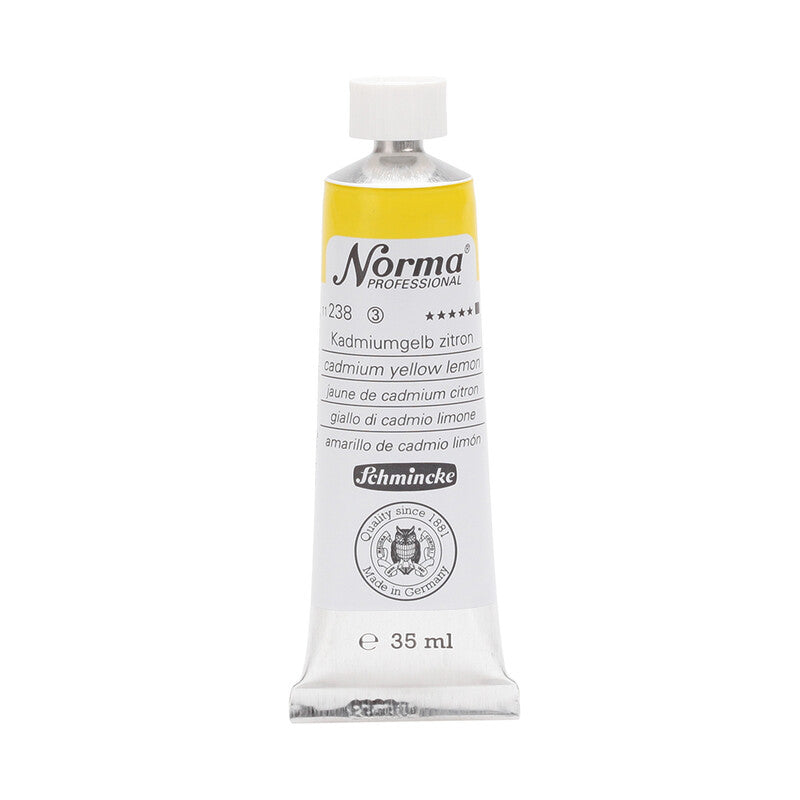 Culori de ulei Schmincke Norma Professional 35 ml – 238 Galben de cadmiu lămâie