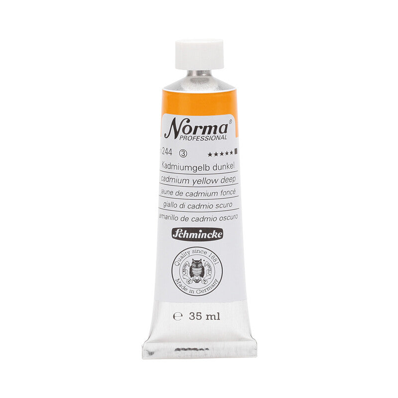 Culori de ulei Schmincke Norma Professional 35 ml – 244 Galben de cadmiu închis