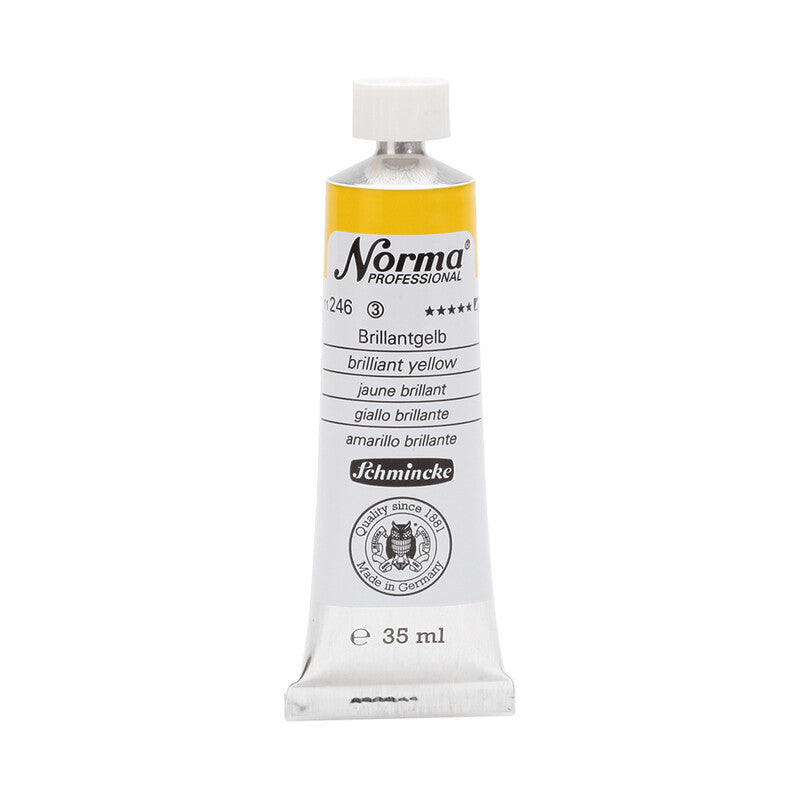 Culori de ulei Schmincke Norma Professional 35 ml – 246 Galben briliant