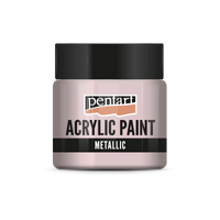 Vopsea acrilică metalică - 50 ml – rose