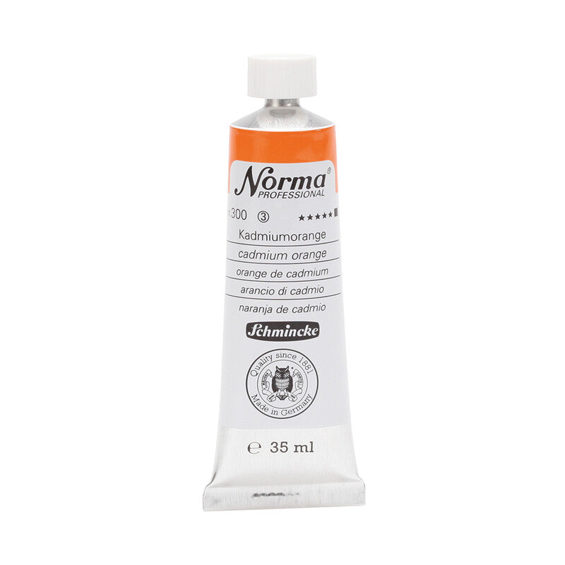 Culori de ulei Schmincke Norma Professional 35 ml – 300 Portocaliu de cadmiu