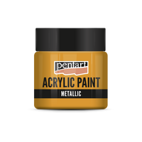 Vopsea acrilică metalică - 50 ml – orange