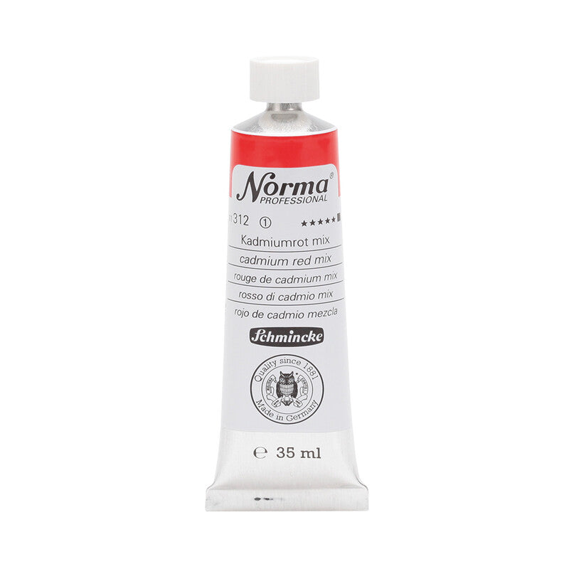 Culori de ulei Schmincke Norma Professional 35 ml – 312 Roșu de cadmiu