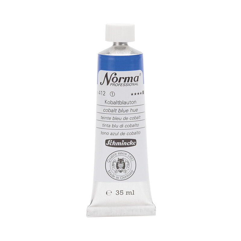 Culori de ulei Schmincke Norma Professional 35 ml – 412 Nuanță albastru de cobalt
