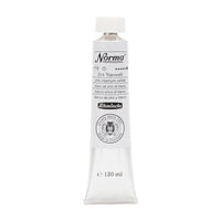 Culori de ulei Schmincke Norma Professional 120 ml – 118 Alb de zinc și titan