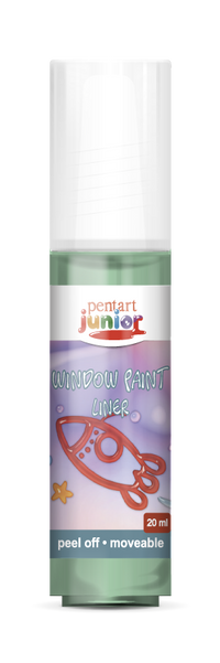 Vopsea pentru sticlă window paint 20 ml – verde deschis