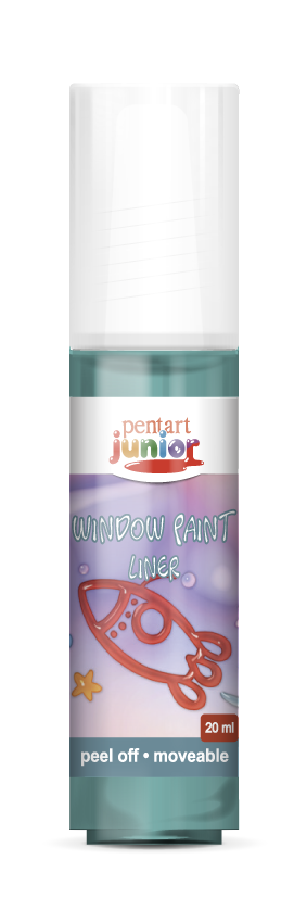 Vopsea pentru sticlă window paint 20 ml – verde