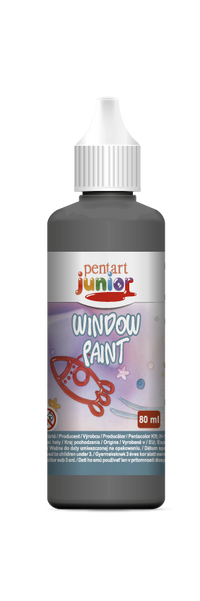 Contur pentru sticlă Pentart 80 ml - negru