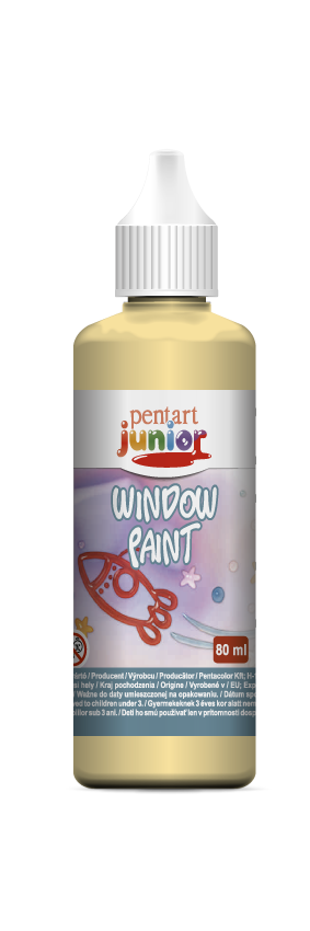 Contur pentru sticlă Pentart 80 ml, auriu