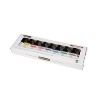 Set culori de bază în cutie de carton Schmincke AERO COLOR 9 x 28 ml