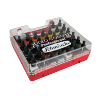 Set culori acrilice Schmincke AERO COLOR în cutie de plastic, 37 x 28 ml + AERO CLEAN RAPID