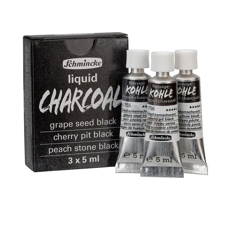 Cărbune lichid Schmincke Trio liquid charcoal