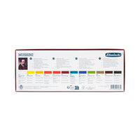 Set culori de ulei Schmincke MUSSINI în cutie de carton, 12 x 15 ml
