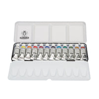 Culori guașă Schmincke HORADAM în cutie metalică, 12 x 5 ml