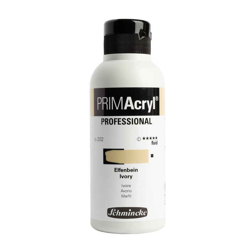 Culori acrilice Schmincke PRIMAcryl Professional 250 ml – 202 Fildeș fluid