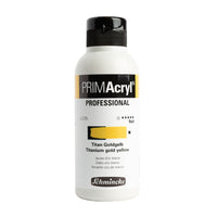 Culori acrilice Schmincke PRIMAcryl Professional 250 ml – 235 Galben auriu de titan fluid