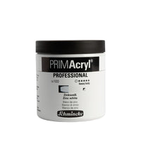 Culori acrilice Schmincke PRIMAcryl Professional 237 ml – 100 Alb de zinc