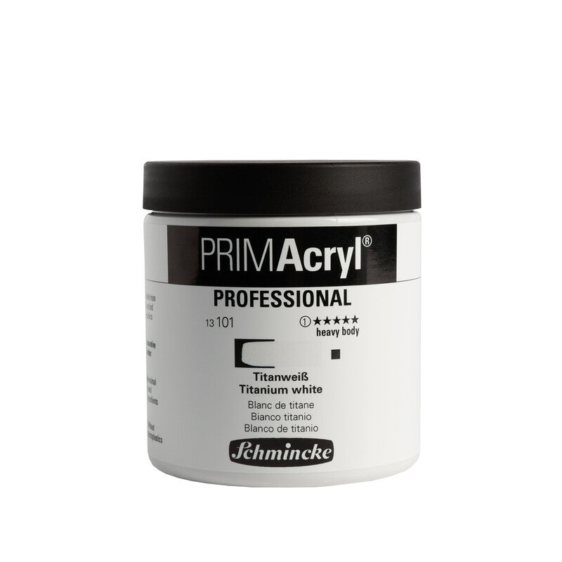 Culori acrilice Schmincke PRIMAcryl Professional 237 ml – 101 Alb de titan