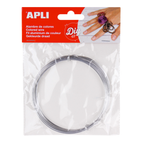 Sârmă de modelaj APLI 1,5 mm × 5 m – argintiu