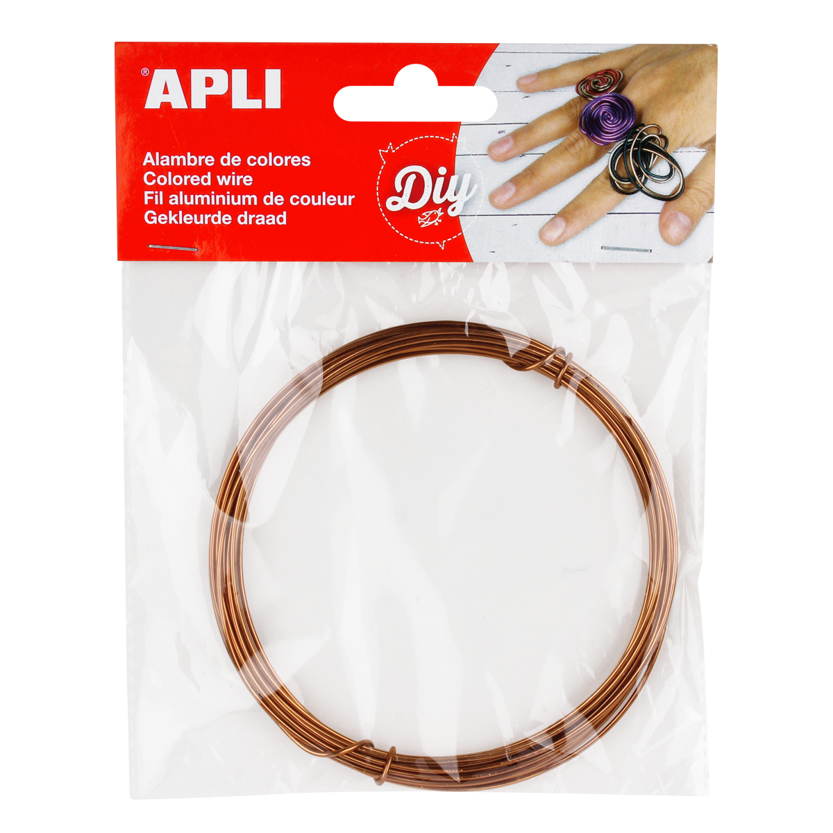 Sârmă de modelaj APLI 1,5 mm × 5 m – cupru