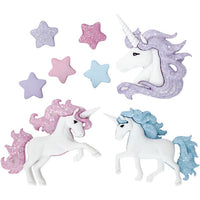 Nasturi decorativi din plastic – unicorn magic