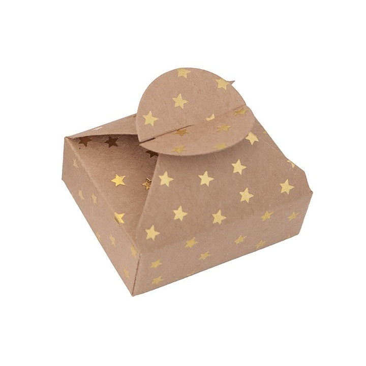 Cutii de cadouri cu model auriu – Stele