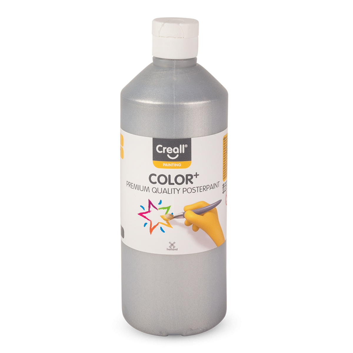 Culoare tempera Creall CREALLCOLOR 500 ml - argintiu