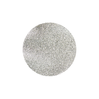 Vopsea cu sclipici Creall Glitter 250 ml - argintiu
