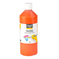Vopsea polivinilică lucioasă Creall Gloss 500 ml – portocaliu