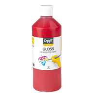 Vopsea polivinilică lucioasă Creall Gloss 500 ml – roșu închis