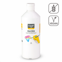 Vopsea polivinilică lucioasă Creall Gloss 500 ml – alb