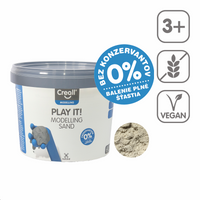 Nisip pentru modelaj Creall Play it! 750 g în găletușă – natural