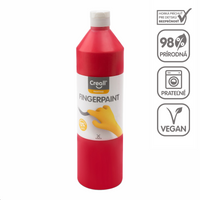 Vopsea pentru degete Creall - 750 ml – roșu