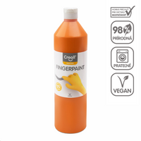 Vopsea pentru degete Creall - 750 ml – portocaliu