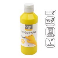 Vopsea pentru pictat cu degetele Creall 250 ml – galben