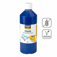 Vopsea transparentă Creall 500 ml – albastru