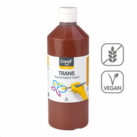 Vopsea transparentă Creall 500 ml – maro