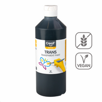 Vopsea transparentă Creall 500 ml – negru