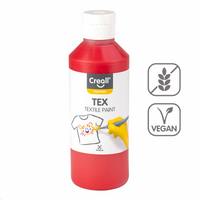 Vopsea pentru textile Creall Tex 250 ml – roșu
