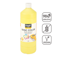 Culoare tempera Creall 500 ml – galben deschis