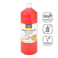 Culoare tempera Creall 500 ml – roșu deschis