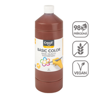 Culoare tempera Creall 500 ml – maro închis